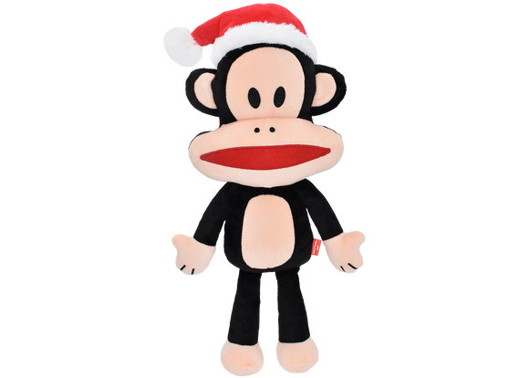Multipet Paul Frank Julius Santa Plush Dog Toy 18 in