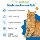 Mushroom Immune Gold - Holistic Cancer Support for Cats (8 oz) - Cat Supplements & Vitamins 6