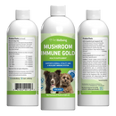 Mushroom Immune Gold - Holistic Cancer Support for Dogs (8 oz) - Dog Supplements & Vitamins 1