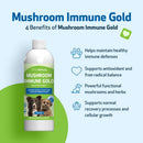 Mushroom Immune Gold - Holistic Cancer Support for Dogs (8 oz) - Dog Supplements & Vitamins 11