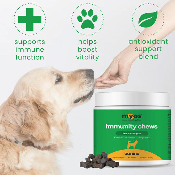 MYOS Canine Immunity Chews Immune Support for Dogs
