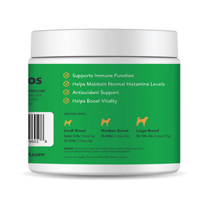 MYOS Canine Immunity Chews Immune Support for Dogs, 6.35oz (60 chews)