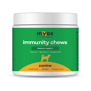MYOS Canine Immunity Chews Immune Support for Dogs, 6.35oz (60 chews)