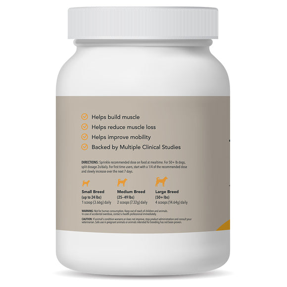 MYOS Canine Muscle Formula Vet Strength with BCAA