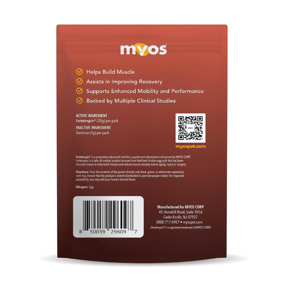 MYOS Equine Muscle & Mobility Formula for Horses - Horse Vitamins & Supplements 4