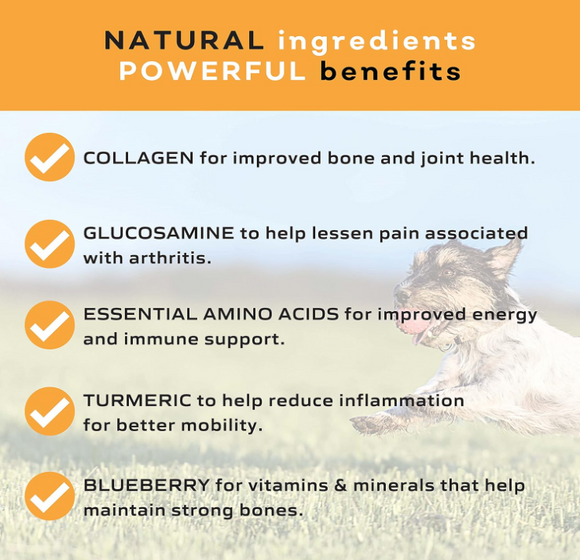 MYOS Muscle and Mobility Collagen Chews for Dogs