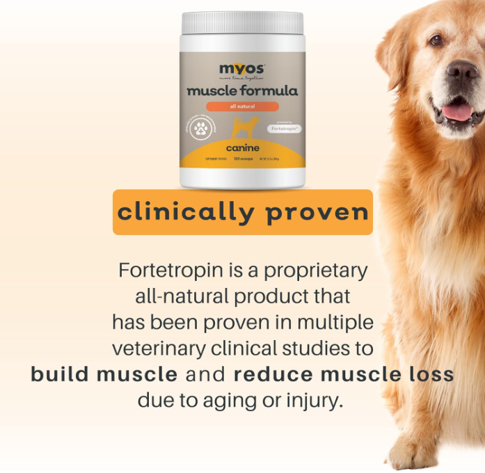 MYOS Canine Muscle Formula Dog Supplement