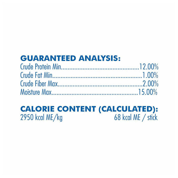 N-Bone FLOSSta Dual Action Chicken Flavor Dental Dog Chews guaranteed analysis