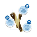 N-Bone FLOSSta Dual Action Chicken Flavor Dental Dog Chews benefits