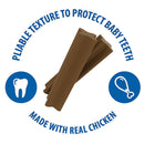 N-Bone Puppy Jumbo Teething Sticks for Large Breed Puppies benefits