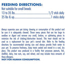N-Bone Puppy Jumbo Teething Sticks for Large Breed Puppies feeding directions