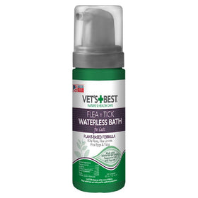 Vet's Best Flea + Tick Waterless Bath for Cats (5 oz)