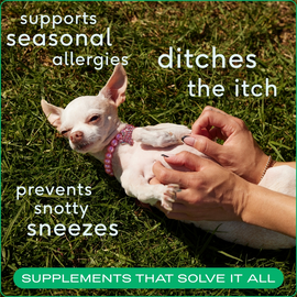 Native Pet Allergy Seasonal Skin Allergies Supplement for Dogs - Dog Immune & Allergy Supplements 2