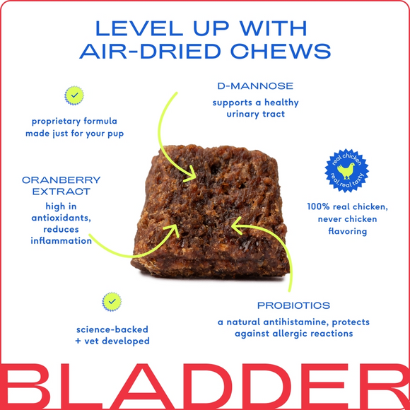 Native Pet Bladder Urinary Tracts Chicken Chews Dog Supplement - Dog Kidney & Bladder Supplements 3
