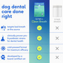 Native Pet Gutwell Clean Breath, Dental Care Supplement for Dogs (60 scoops)