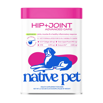 Native Pet Hip & Joint Advanced Care for Dogs