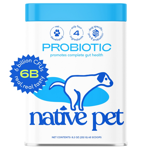 Native Pet Probiotic & Prebiotic Powder for Dogs - 8.2-oz - Dog Digestive & Probiotics Supplements 1