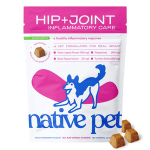 Native Pet Relief Joint Support Chicken Chews For Dogs - 30 ct - Dog Joint & Hip Supplements 1