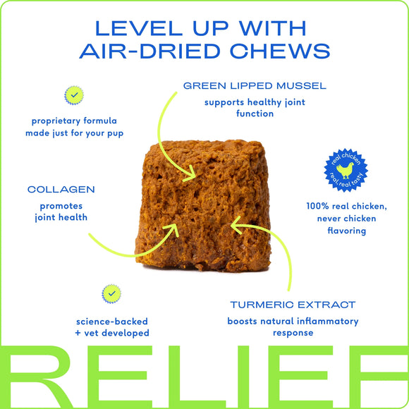 Native Pet Relief Joint Support Chicken Chews For Dogs - Dog Joint & Hip Supplements 7