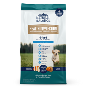 Natural Balance Health Protection Puppy Dry Dog Food, Chicken, Brown Rice & Pumpkin Recipe