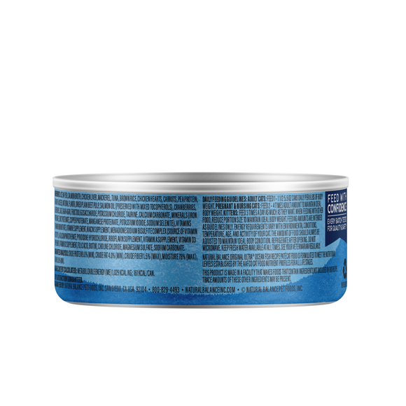 Natural Balance Original Ultra Ocean Fish Recipe Canned Wet Cat Food