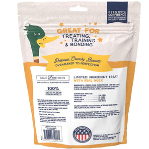 Natural Balance Pet Foods Rewards Bite-Size Crunchy Biscuits Small Breed Dog Treats Duck