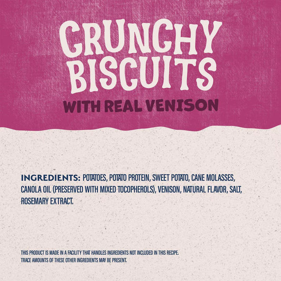 Natural Balance Rewards Crunchy Biscuits with Real Venison Dog Treats - Dog Treats 5