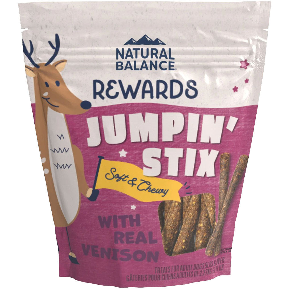 Natural Balance Jumpin' Stix: Soft Venison Dog Treats. Buy Now!