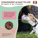 Natural Dog Company Extra Large Grooming Wipes (50 wipes) - Pet Wipes 5