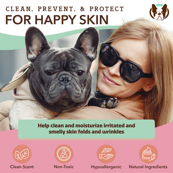 Natural Dog Company Extra Large Grooming Wipes (50 wipes) - Pet Wipes 4