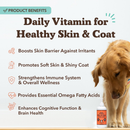 Natural Dog Company High Omega-3 Skin & Coat Oil (16 oz) - Dog Skin & Coat Supplements 4