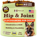 Natural Dog Company Hip & Joint Soft Chews for Dogs (90 Chews) - Dog Joint & Hip Supplements 1