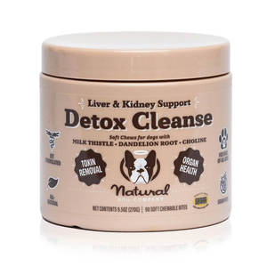Natural Dog Company Liver & Kidney Detox Cleanse for Dogs (90 soft chews) - Dog Treats 1