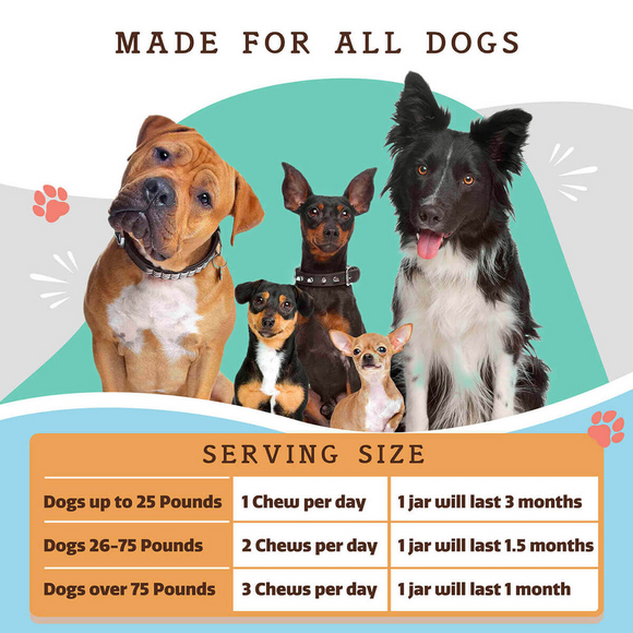 Natural Dog Company Multivitamin All-In-One Soft Chews for Dogs (90 Chews) - Dog Multi-Vitamins 6