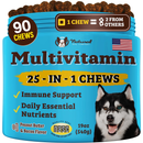 Natural Dog Company Multivitamin All-In-One Soft Chews for Dogs (90 Chews) - Dog Multi-Vitamins 1