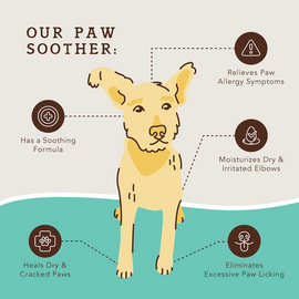Natural Dog Company Paw Soother Stick (2 oz) - Lotions & Moisturizers 2