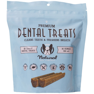 Natural Dog Company Premium Dental Treats for Dogs (18 chews) - Dog Dental Chews & Treats 1