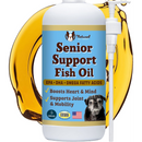 Natural Dog Company Senior Support Fish Oil (16 oz) - Omega-3 Supplement 1