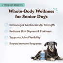 Natural Dog Company Senior Support Fish Oil (16 oz) - Omega-3 Supplement 2