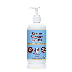 Natural Dog Company Senior Support Fish Oil (16 oz) - Omega-3 Supplement 1