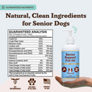 Natural Dog Company Senior Support Fish Oil (16 oz) - Omega-3 Supplement 7