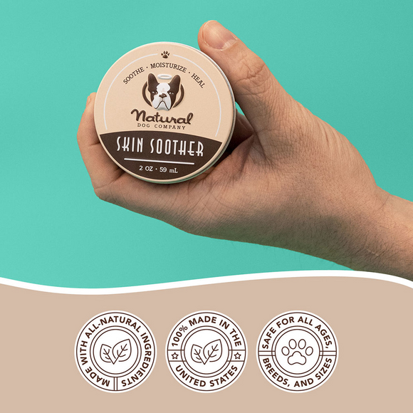 Natural Dog Company Skin Soother Stick (2 oz) - Dog Grooming 5