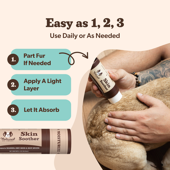 Natural Dog Company Skin Soother Stick (2 oz) - Dog Grooming 10
