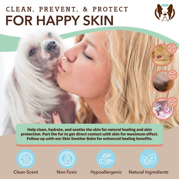 Natural Dog Company Skin Soother Wipes (100 Wipes) - Pet Wipes 4