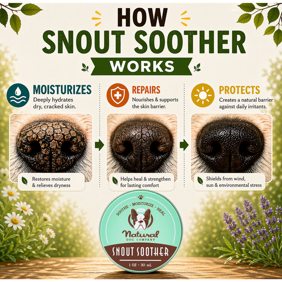 Natural Dog Company Snout Soother Stick (2 oz) - Dog Supplies 4
