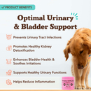 Natural Dog Company Urinary & Bladder Support for Dogs (90 soft chews) - Dog Treats 2