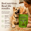 Natural Dog Company Whole Food Super Greens Meal Topper for Dogs (8 oz) - Dog Food Toppers 2