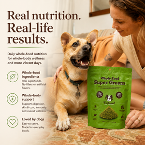 Natural Dog Company Whole Food Super Greens Meal Topper for Dogs (8 oz) - Dog Food Toppers 2
