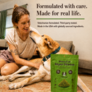 Natural Dog Company Whole Food Super Greens Meal Topper for Dogs (8 oz) - Dog Food Toppers 7