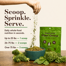 Natural Dog Company Whole Food Super Greens Meal Topper for Dogs (8 oz) - Dog Food Toppers 9